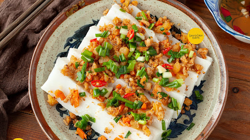 Bánh đúc mặn tôm tươi