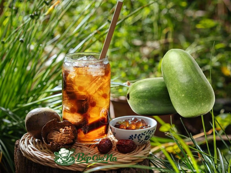 Cách nấu trà bí đao hạt chia thanh nhiệt cơ thể tại nhà