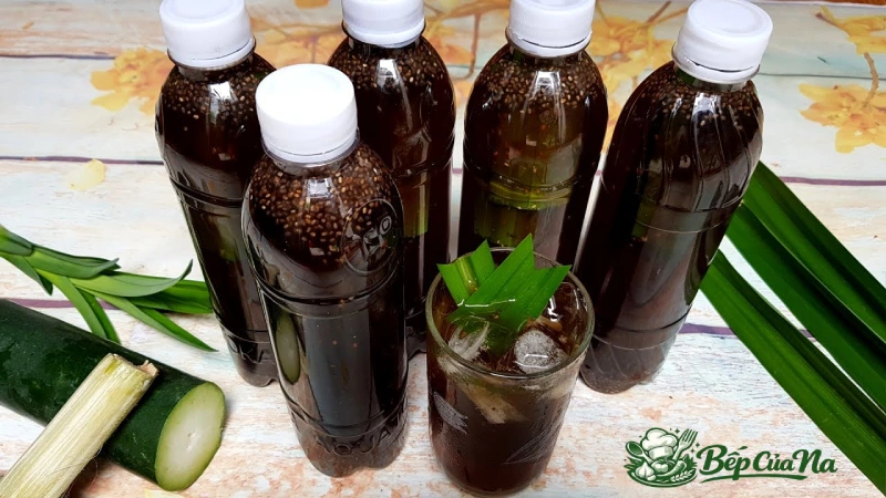 Cách bảo quản trà bí đao hạt chia
