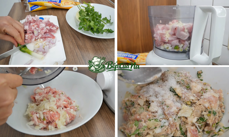 Cách làm bột mì ngàn lớp cho bánh Pateso
