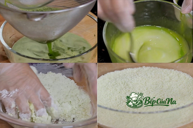 Bánh phục linh với nước cốc dừa