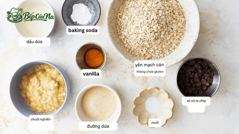 Cách làm bánh quy yến mạch từng bước
