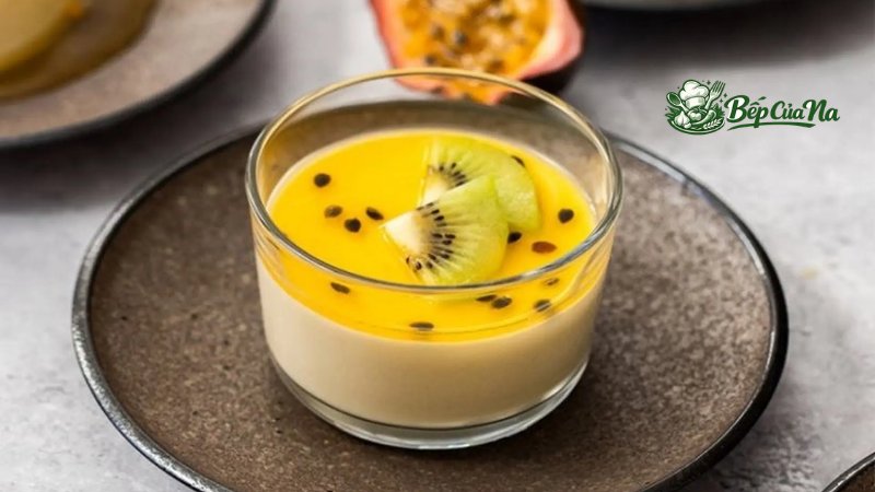 Panna cotta chanh dây