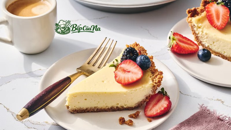 Cách làm cheesecake nướng thơm ngon, chuẩn vị tại nhà