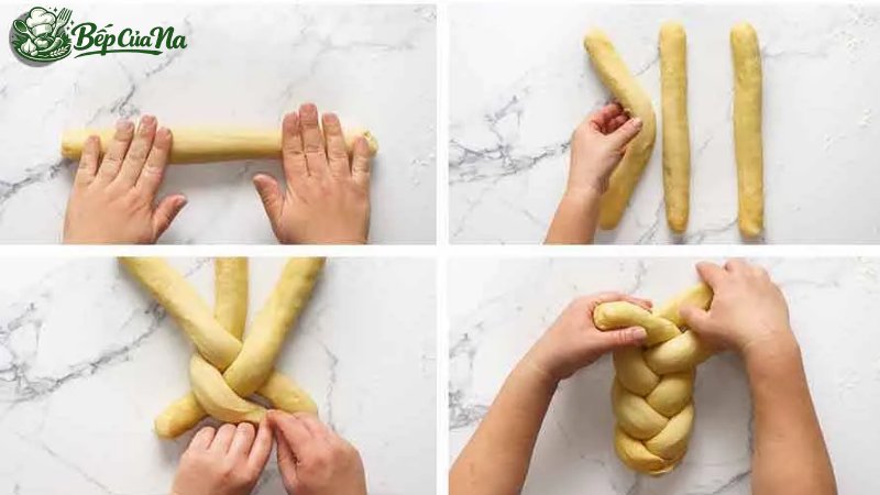 Hướng dẫn làm bánh mì hoa cúc từng bước