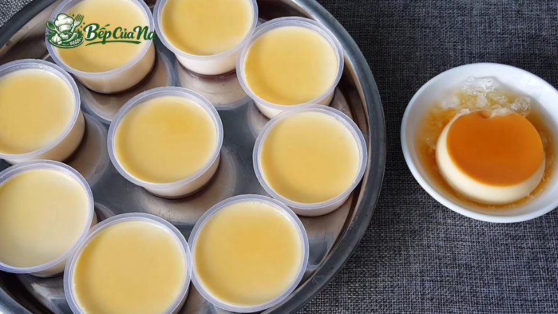 Cách làm bánh flan mềm mịn, thơm ngon, không rỗ